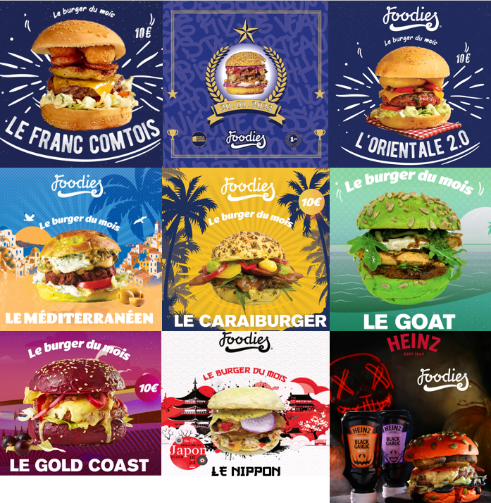 Un an de burgers avec Foodies