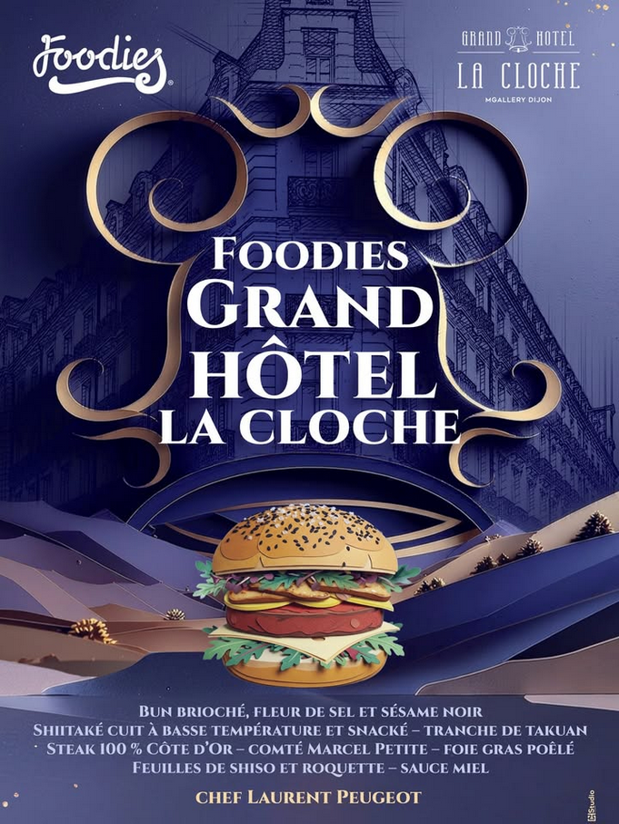 BURGER MOIS DE JANVIER - FOODIES X LA CLOCHE