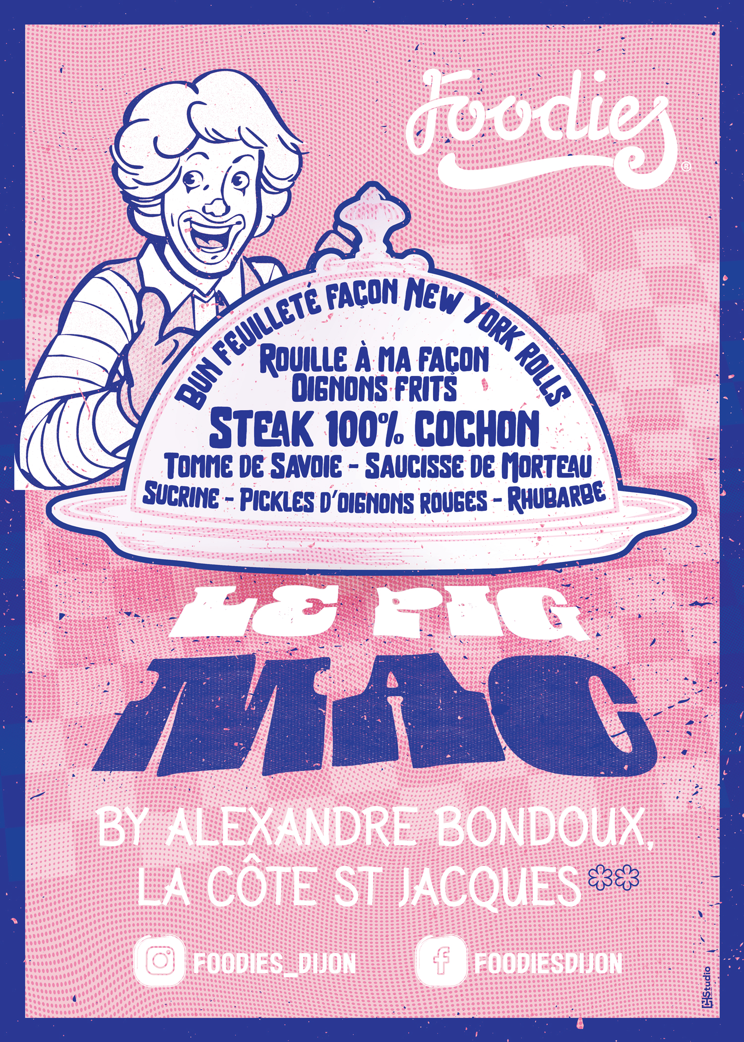 BURGER DU MOIS D'OCTOBRE - LE PIG MAC